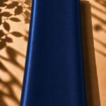 Premium plain silk in a deep royal blue shade, offering a bold, polished look with timeless elegance.