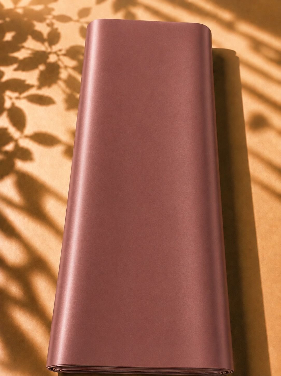 2026/09/1000063180.jpg Elegant plain silk in a sophisticated dusty rose shade, combining soft beauty with a luxurious touch. - Image 1