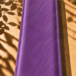 Royal violet jacquard with a sophisticated fine texture and elegant silky radiance - Jacquard Silk (JD10x2)