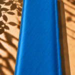 Vibrant azure blue jacquard with a refined silky texture and a captivating luminous finish - Jacquard Silk (JD10x2)