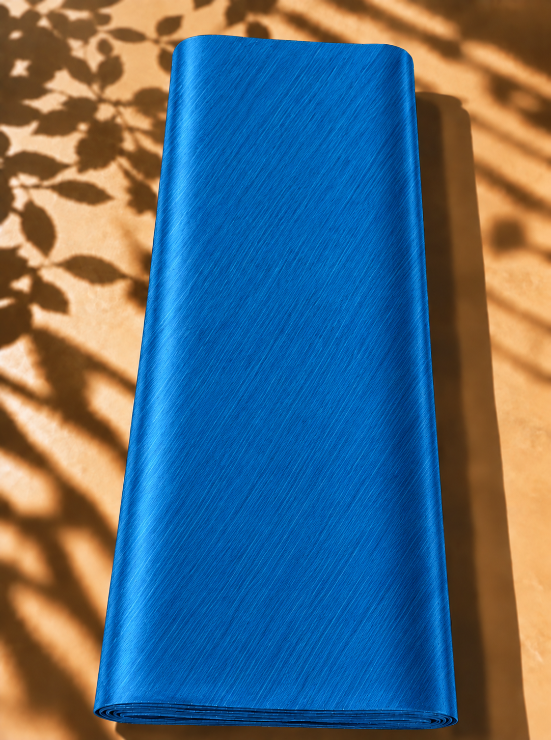 2026/09/1000066021.png Vibrant azure blue jacquard with a refined silky texture and a captivating luminous finish - Jacquard Silk (JD10x2) - Image 1