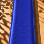 Vivid royal blue jacquard with graceful linear texture and a brilliant satin sheen - Jacquard Silk (JD10x2)