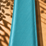 Radiant turquoise jacquard with sleek diagonal detailing and a fresh lustrous finish - Jacquard Silk (JD10x2)