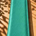 Fresh mint green jacquard with delicate linear detailing and a luminous silky finish - Jacquard Silk (JD10x2)
