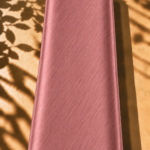 Soft dusty rose jacquard with refined texture and an elegant sheen - Jacquard Silk (JD10x2)