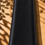 Deep black jacquard with a fine woven texture and subtle sheen - Jacquard Silk (JD10x2)