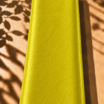 Vibrant yellow jacquard with a refined diagonal texture and luminous finish - Jacquard Silk (JD10x2)