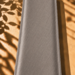 Elegant grey jacquard with a refined diagonal woven texture and subtle sheen - Jacquard Silk (JD10x2)