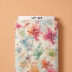 Dreamy watercolor florals in soft pink, peach, blue, and mint tones over a creamy background.