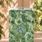 Distinctive printed fabric design with coordinated colors and elegant detailing.