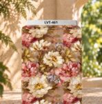 Distinctive printed fabric design with coordinated colors and elegant detailing.