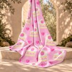 Distinctive printed fabric design with coordinated colors and elegant detailing. - Image 2