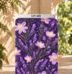 Distinctive printed fabric design with coordinated colors and elegant detailing.