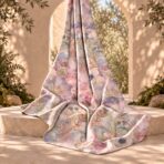 Distinctive printed fabric design with coordinated colors and elegant detailing. - Image 2