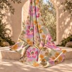Distinctive printed fabric design with coordinated colors and elegant detailing. - Image 2