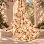 Distinctive printed fabric design with coordinated colors and elegant detailing. - Image 2