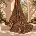 Distinctive printed fabric design with coordinated colors and elegant detailing. - Image 2