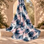 Distinctive printed fabric design with coordinated colors and elegant detailing. - Image 2