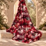 Distinctive printed fabric design with coordinated colors and elegant detailing. - Image 2