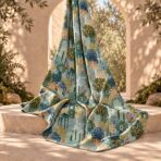 Distinctive printed fabric design with coordinated colors and elegant detailing. - Image 2