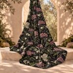 Distinctive printed fabric design with coordinated colors and elegant detailing. - Image 2
