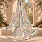 Distinctive printed fabric design with coordinated colors and elegant detailing. - Image 2